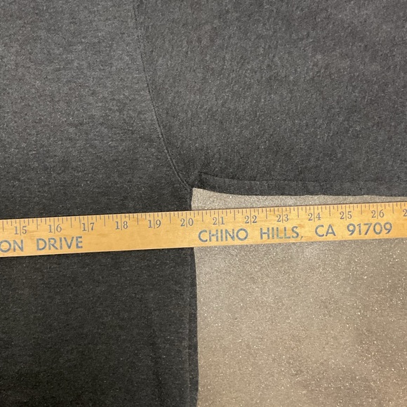 21 Pro USA Crewneck Sweatshirt Solid Dark Gray Mens Small 100 Polyester - Picture 7 of 7